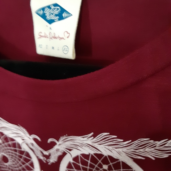 Wild Blue Crop Top - Picture 6 of 11